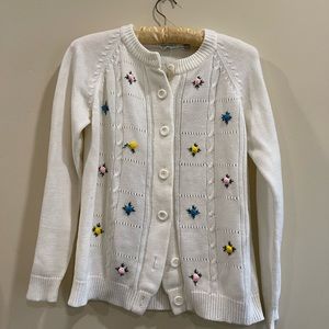 Vintage floral cardigan